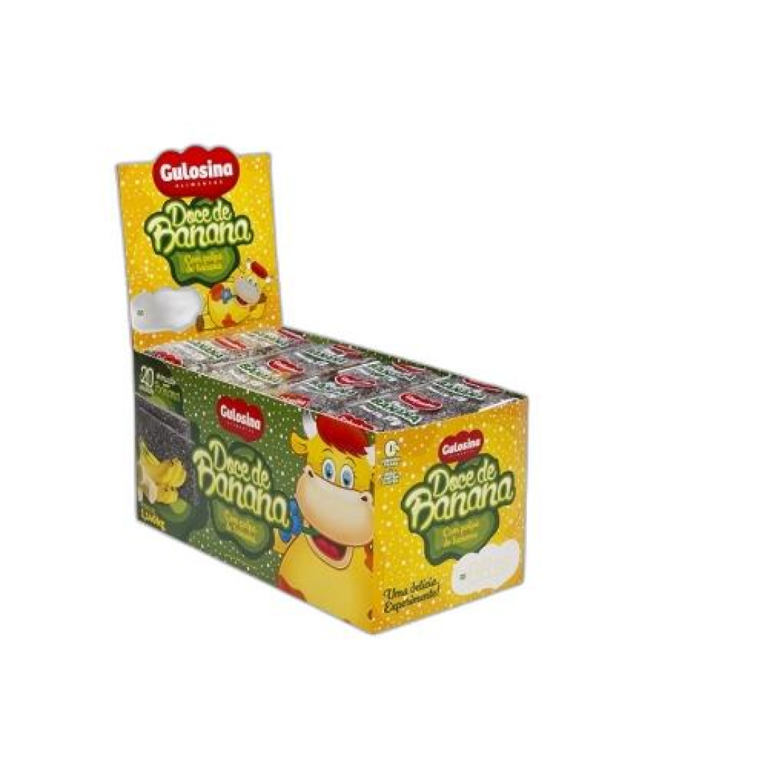 Detalhes do produto Doce Banana Dp 20X57Gr Gulosina .