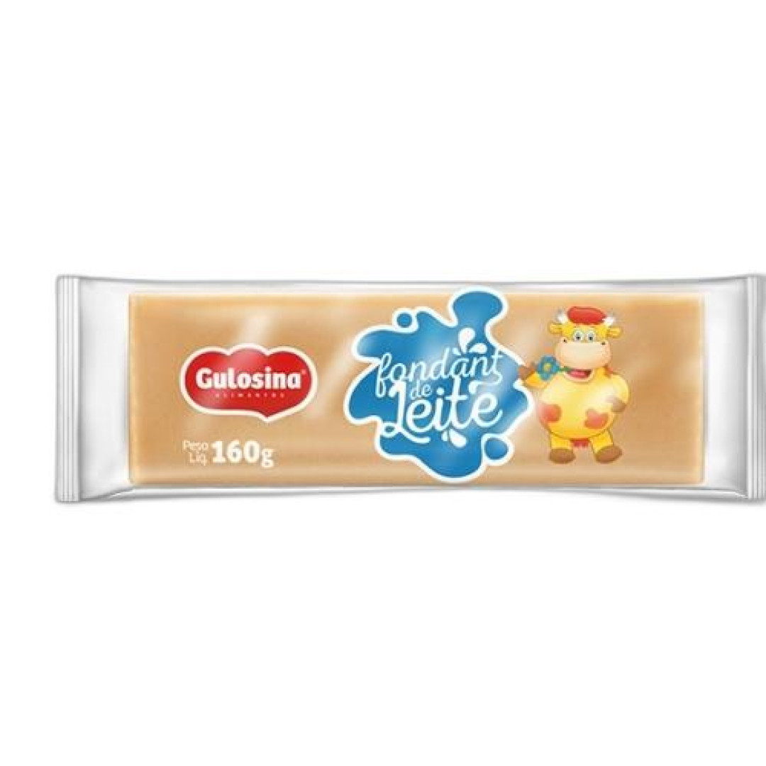 Detalhes do produto Fondant Leite Pc 160Gr Gulosina .