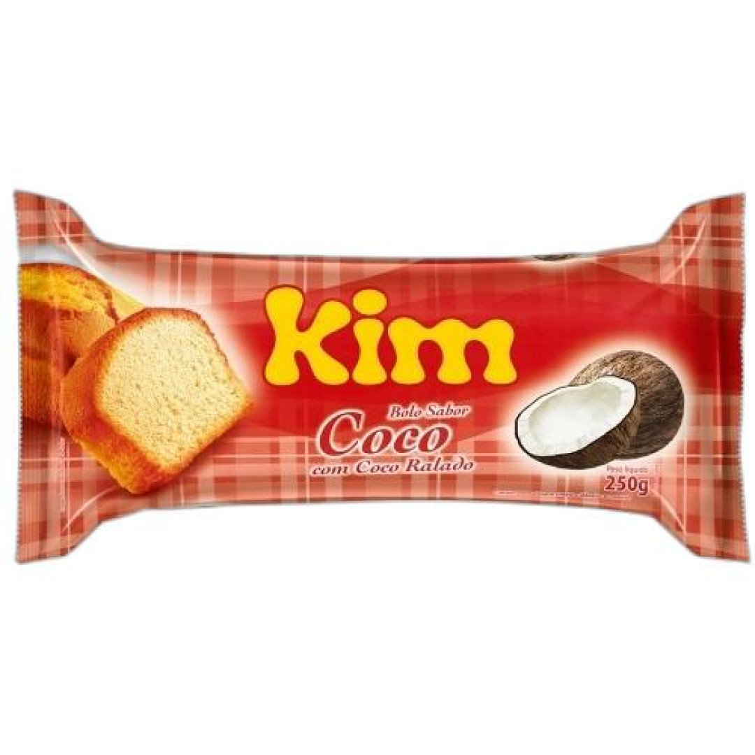 Detalhes do produto Bolo 250Gr Kim Paes Coco