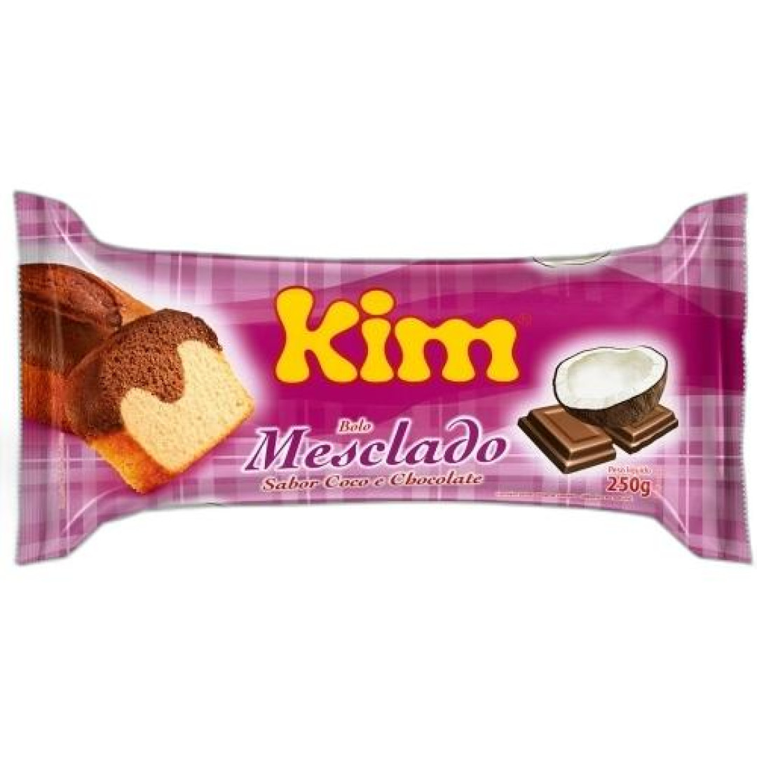Detalhes do produto Bolo 250Gr Kim Paes Mesclado