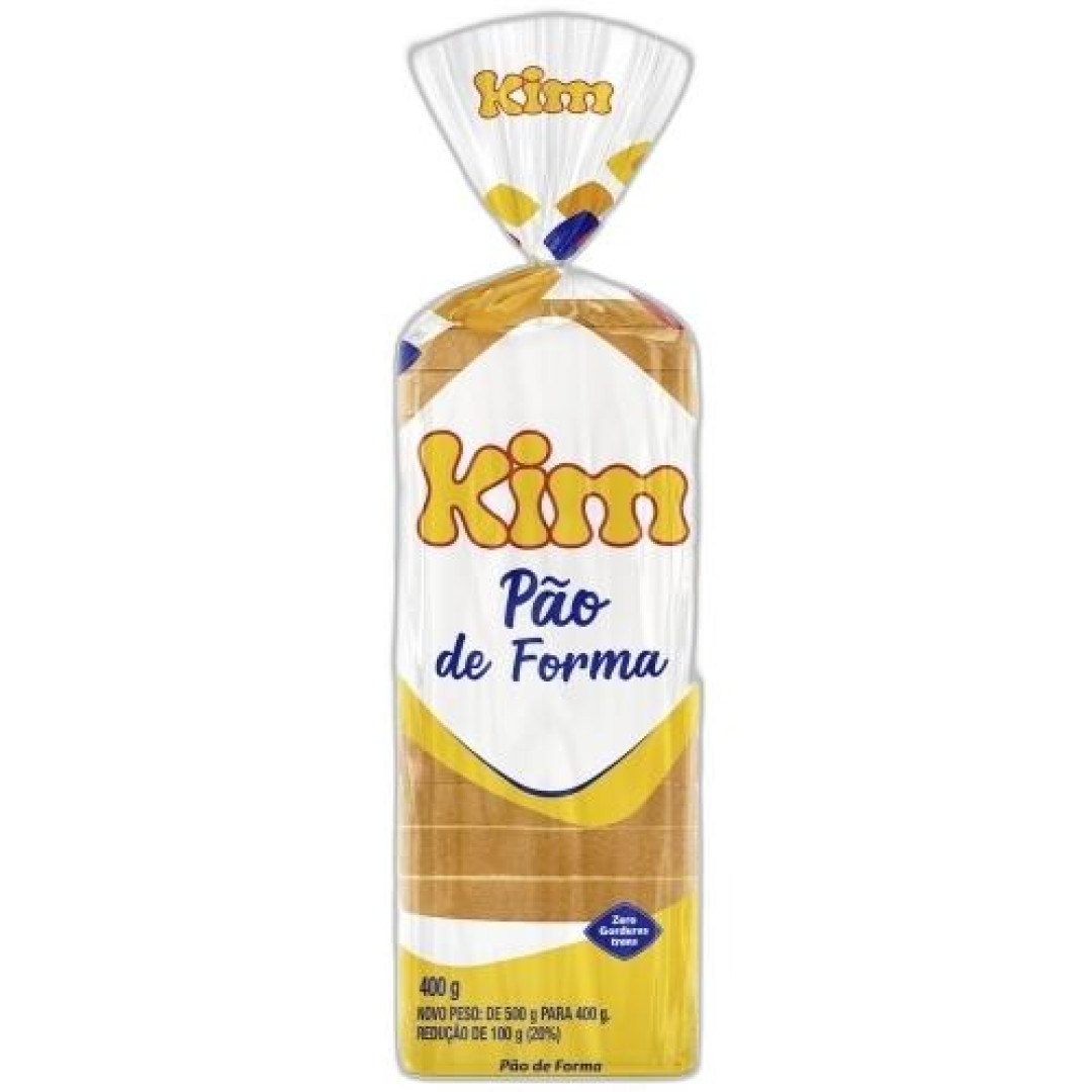 Detalhes do produto Pao Forma 400Gr Kim Paes Coco