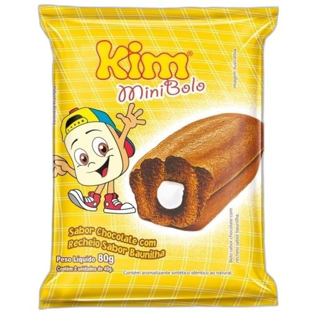 Detalhes do produto Bolo Mini Duplo 70Gr Kim Paes Choco.baunilha