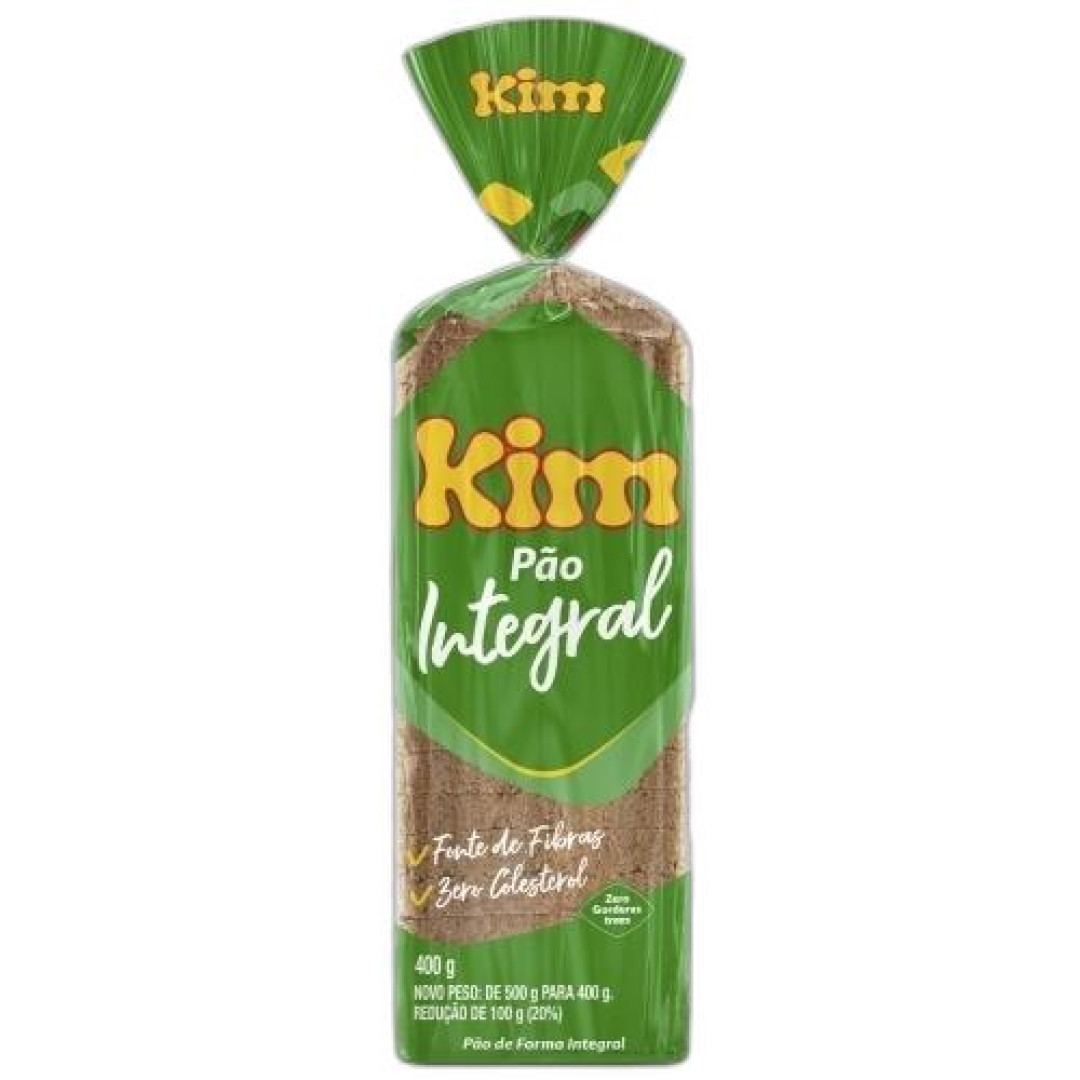 Detalhes do produto Pao Forma 500Gr Kim Paes Integral