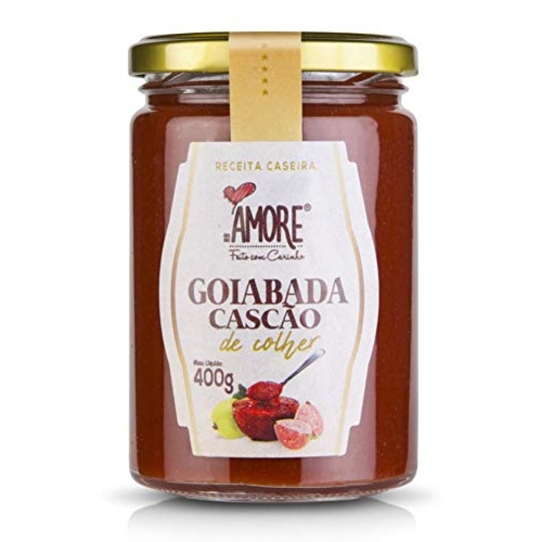 Detalhes do produto Goiabada Cremosa Colher 400Gr Rb Amore Cascao