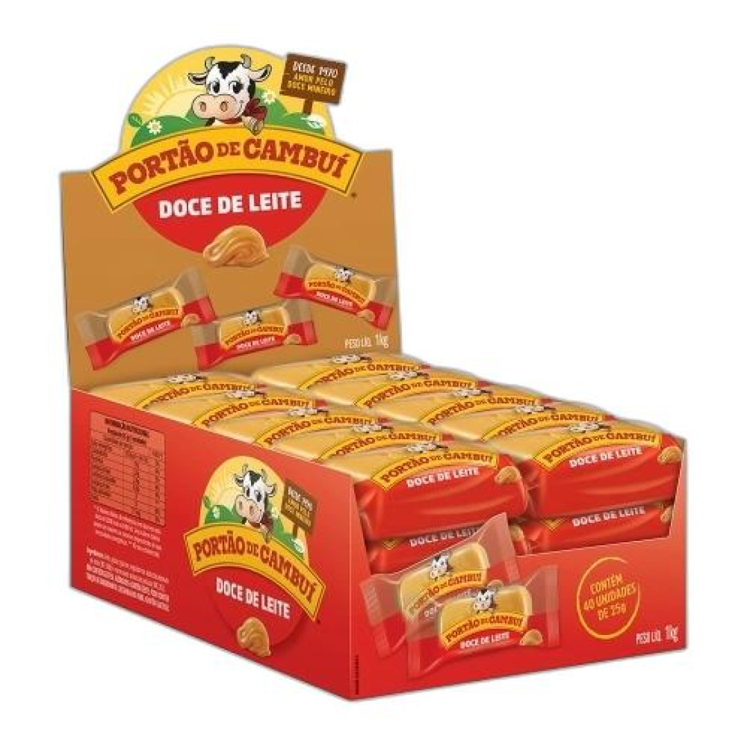 Detalhes do produto Doce Leite Embr Dp 40X25Gr Portao Cambui .