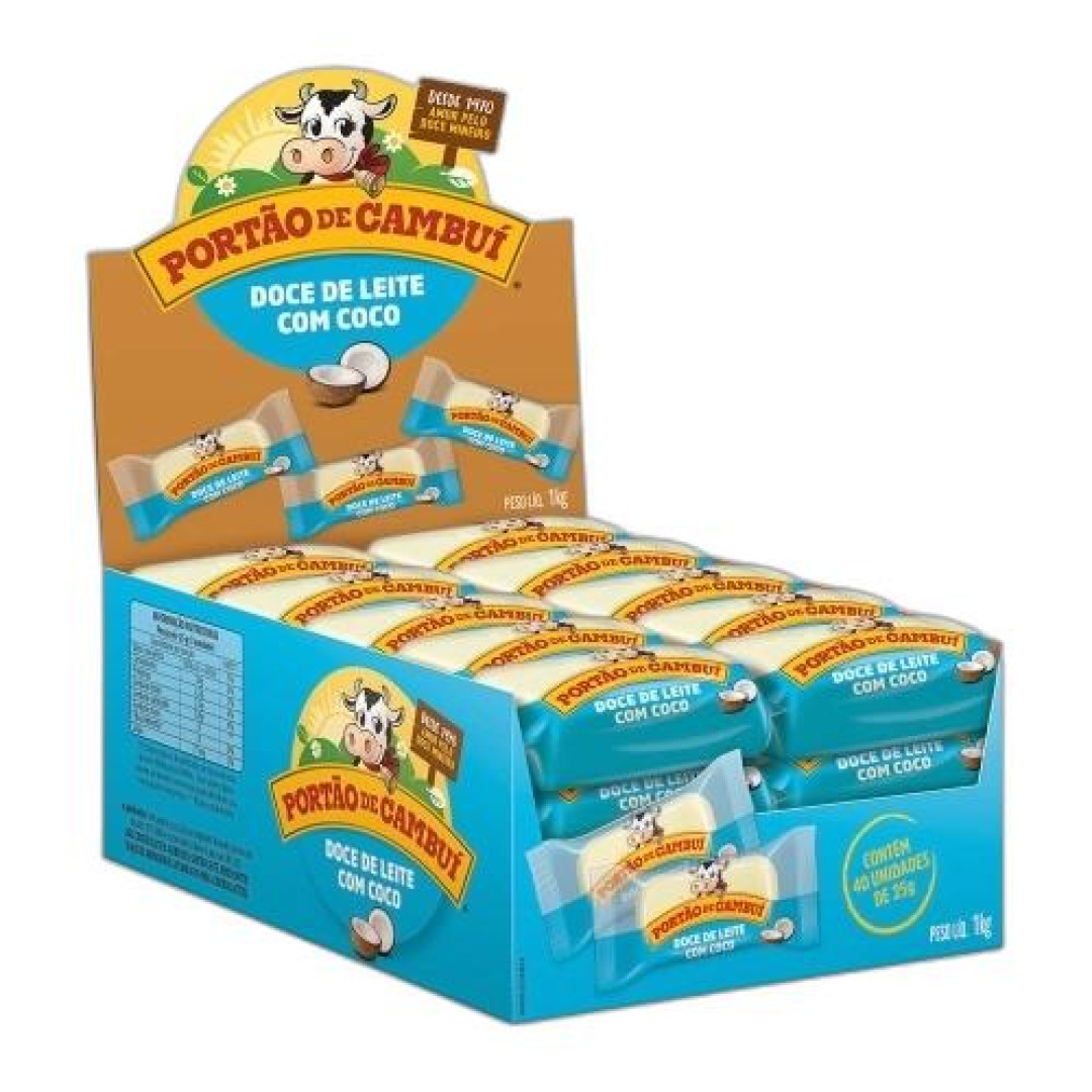 Detalhes do produto Doce Leite Embr Dp 40X24Gr Portao Cambui Coco
