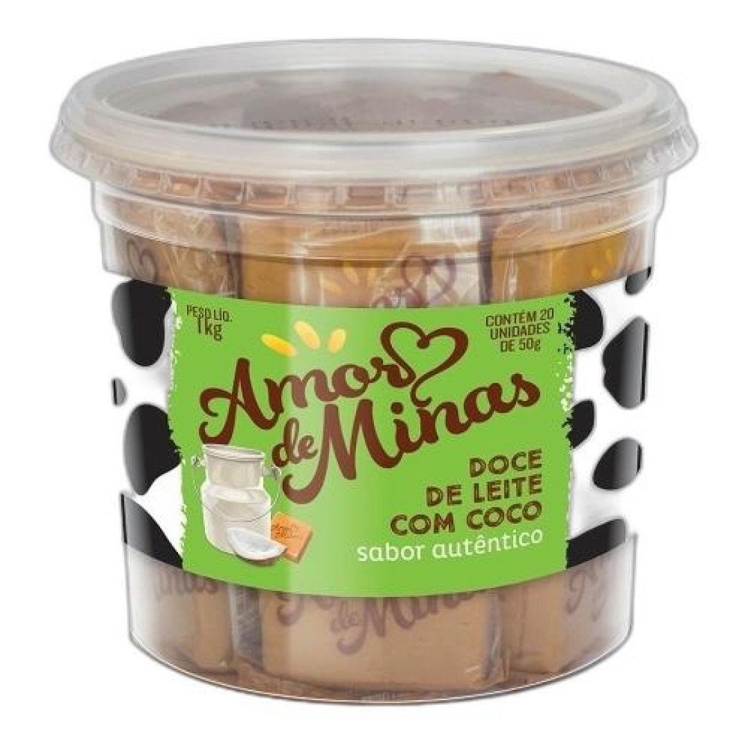 Detalhes do produto Doce Leite Embr Pt 20X46Gr Amor Minas Coco