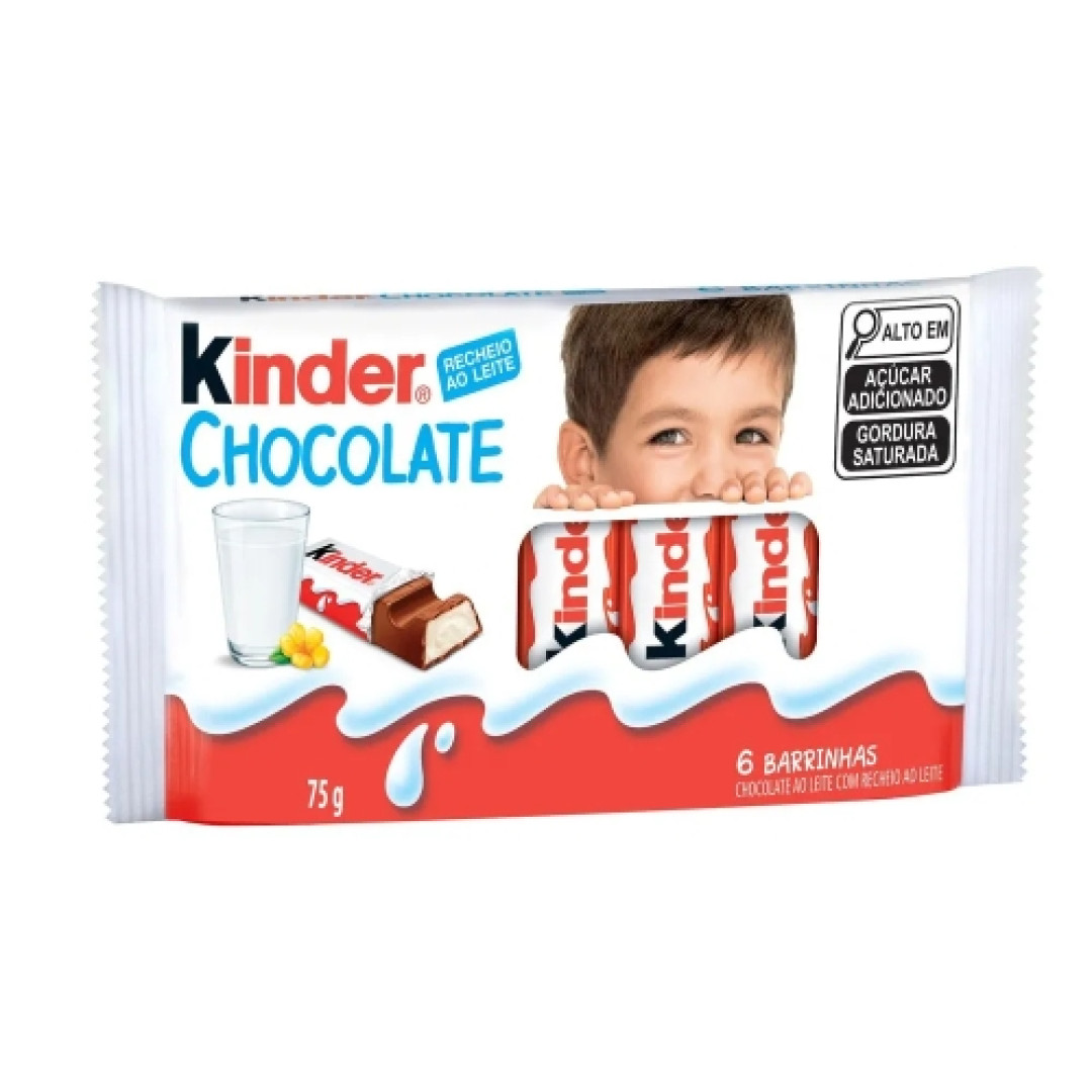 Detalhes do produto Choc Rech Kinder Pc 06X12,5Gr Ferrero Chocolate