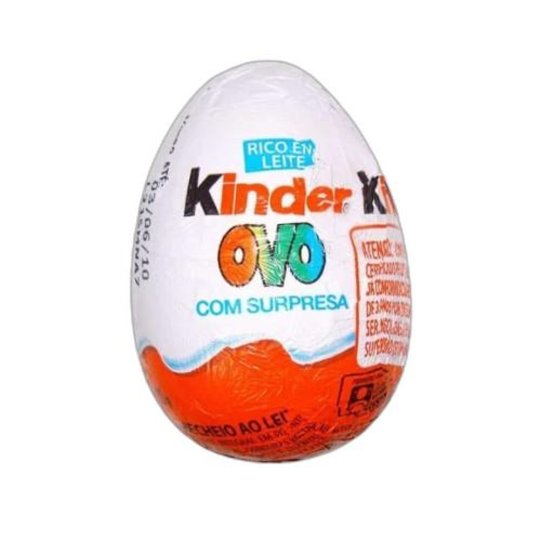 Detalhes do produto Choc Kinder Ovo Menino 12Un Ferrero Ao Leite