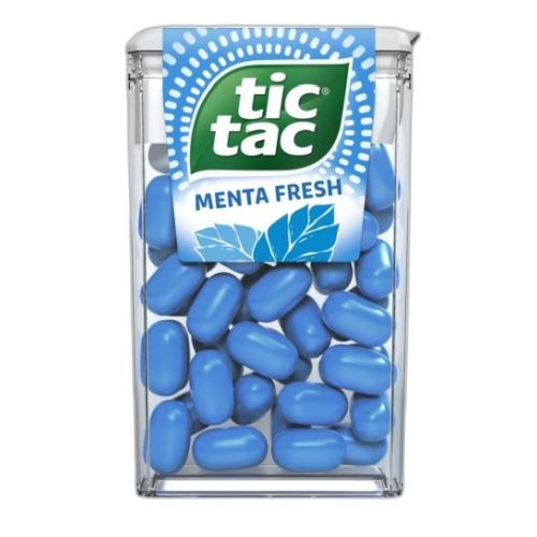 Detalhes do produto Past Tic Tac 14X14,5Gr Ferrero Menta Fresh