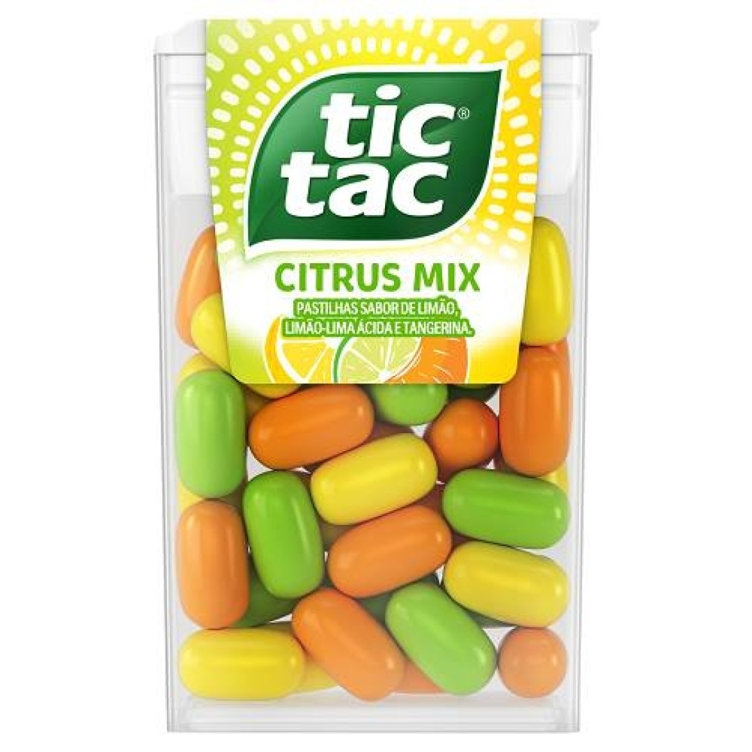 Detalhes do produto Past Tic Tac 14X14,5Gr Ferrero Citrus