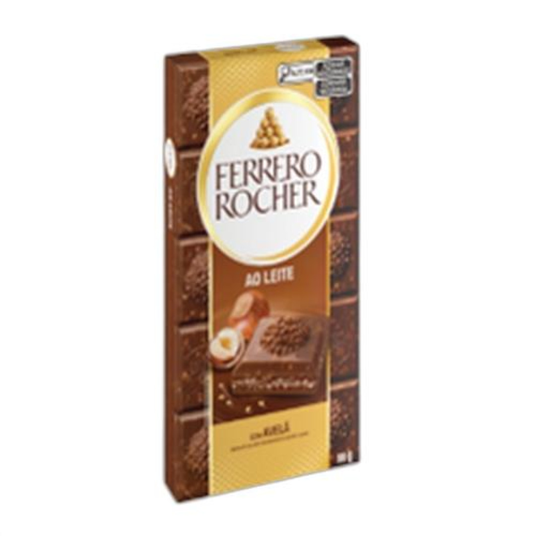 Detalhes do produto Choc Ferrero Rocher 90Gr Ferrero Choc.leite