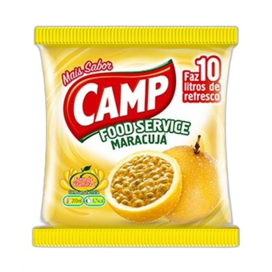 Detalhes do produto Refrc Camp Faz 10Litros 150Gr Gb Br Maracuja