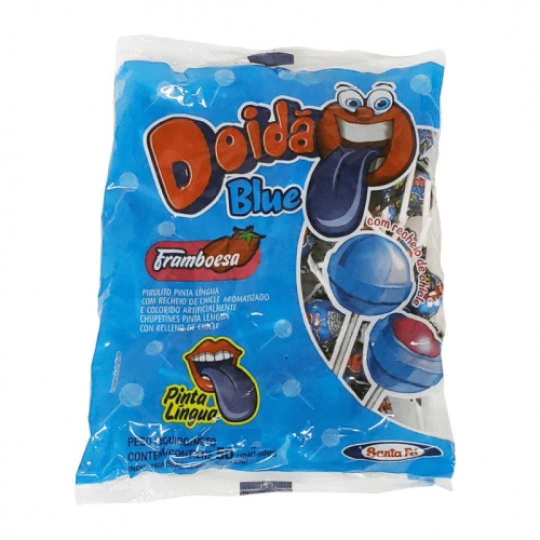 Detalhes do produto Pirl Chicle Doidao Blue 500Gr Sta F Framboesa