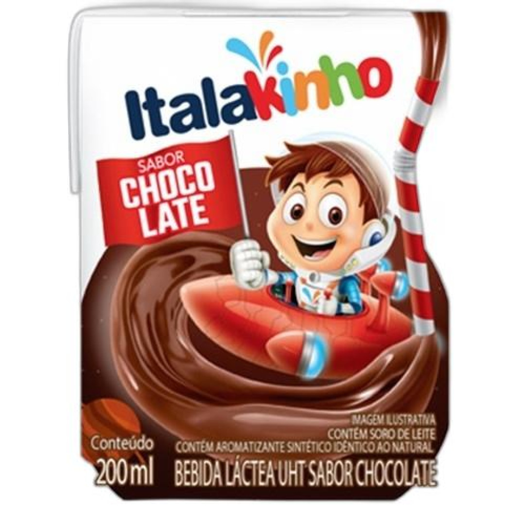 Detalhes do produto Bebida Lactea Italakinho 200Ml Italac Chocolate