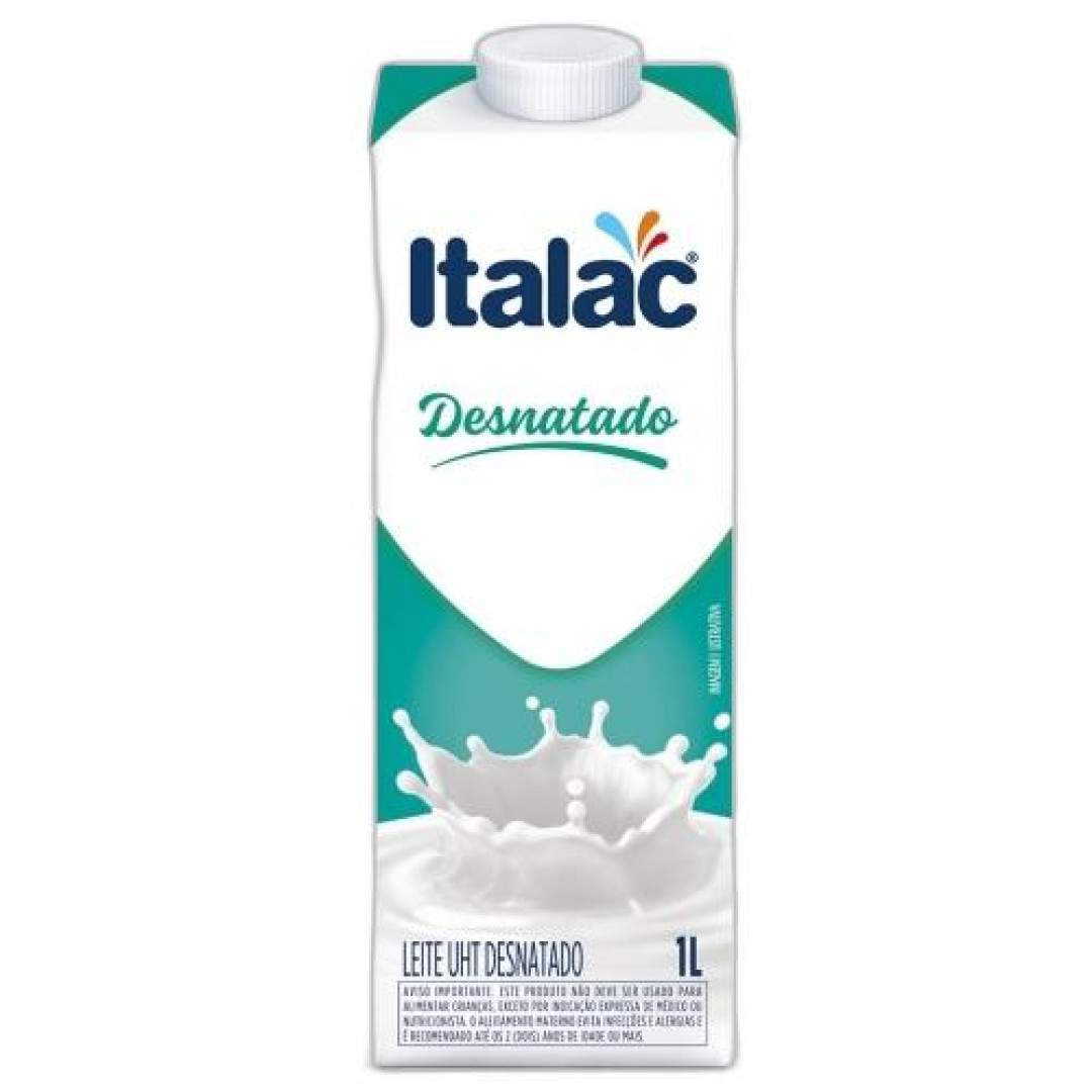 Detalhes do produto Leite Uht 1Lt Italac Desnatado