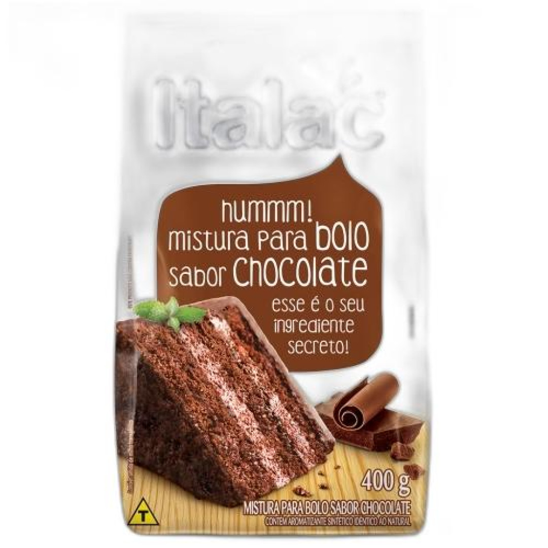 Detalhes do produto Mistura Bolo 400Gr Italac Chocolate
