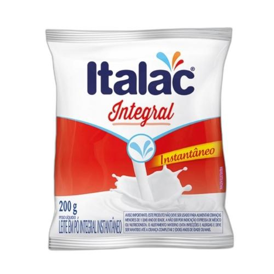 Detalhes do produto Leite Po Inst Sc 200Gr Italac Integral
