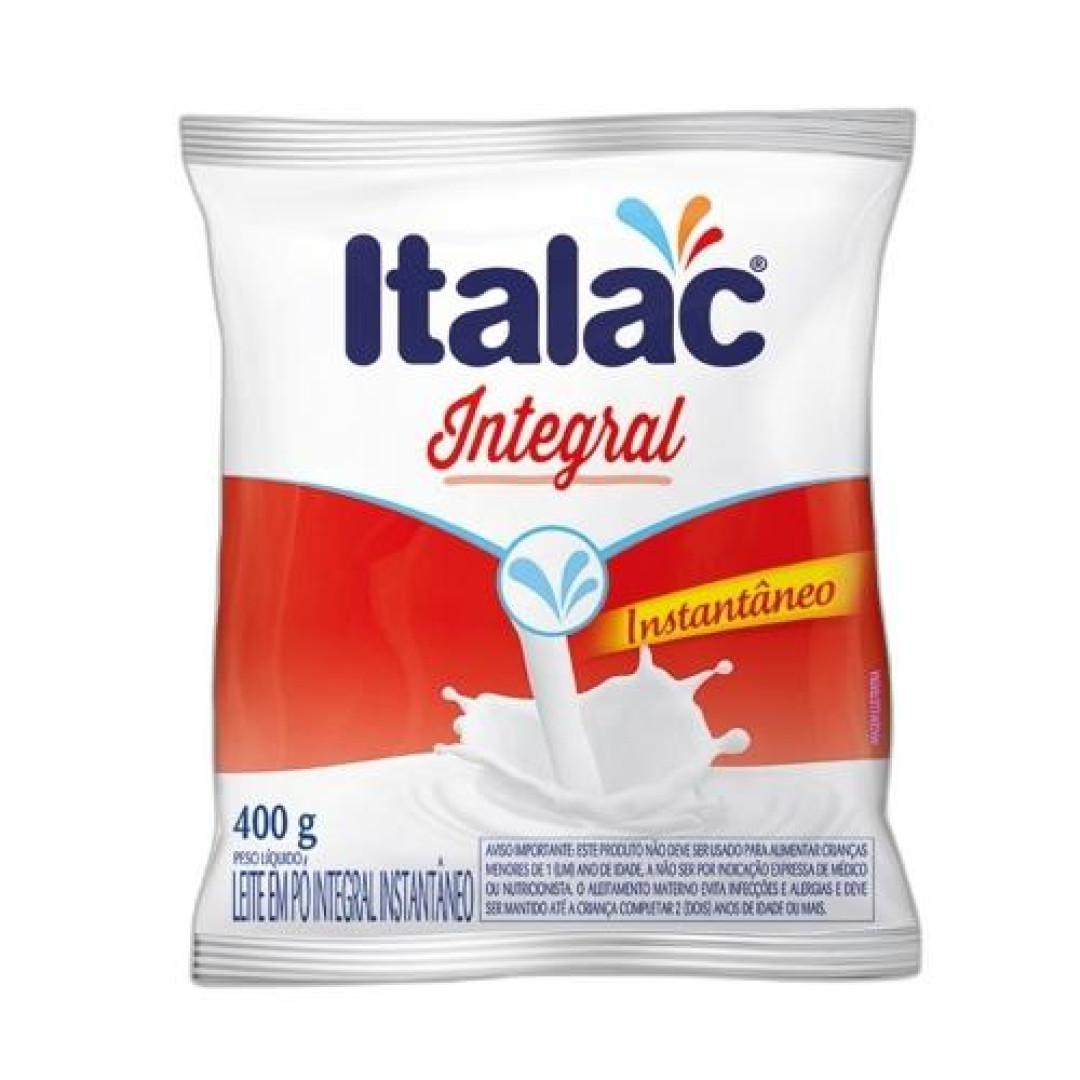 Detalhes do produto Leite Po Inst Sc 400Gr Italac Integral