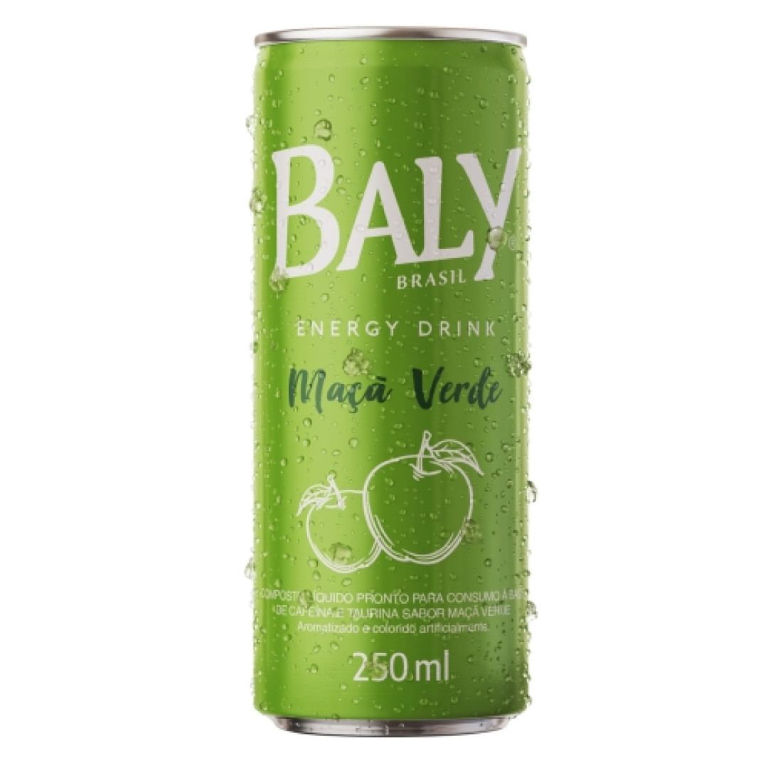 Detalhes do produto Energetico Baly 250Ml Maca Verde