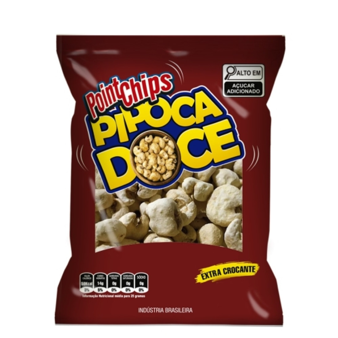 Detalhes do produto Pipoca Doce 80Gr Pointchips  Pipoca
