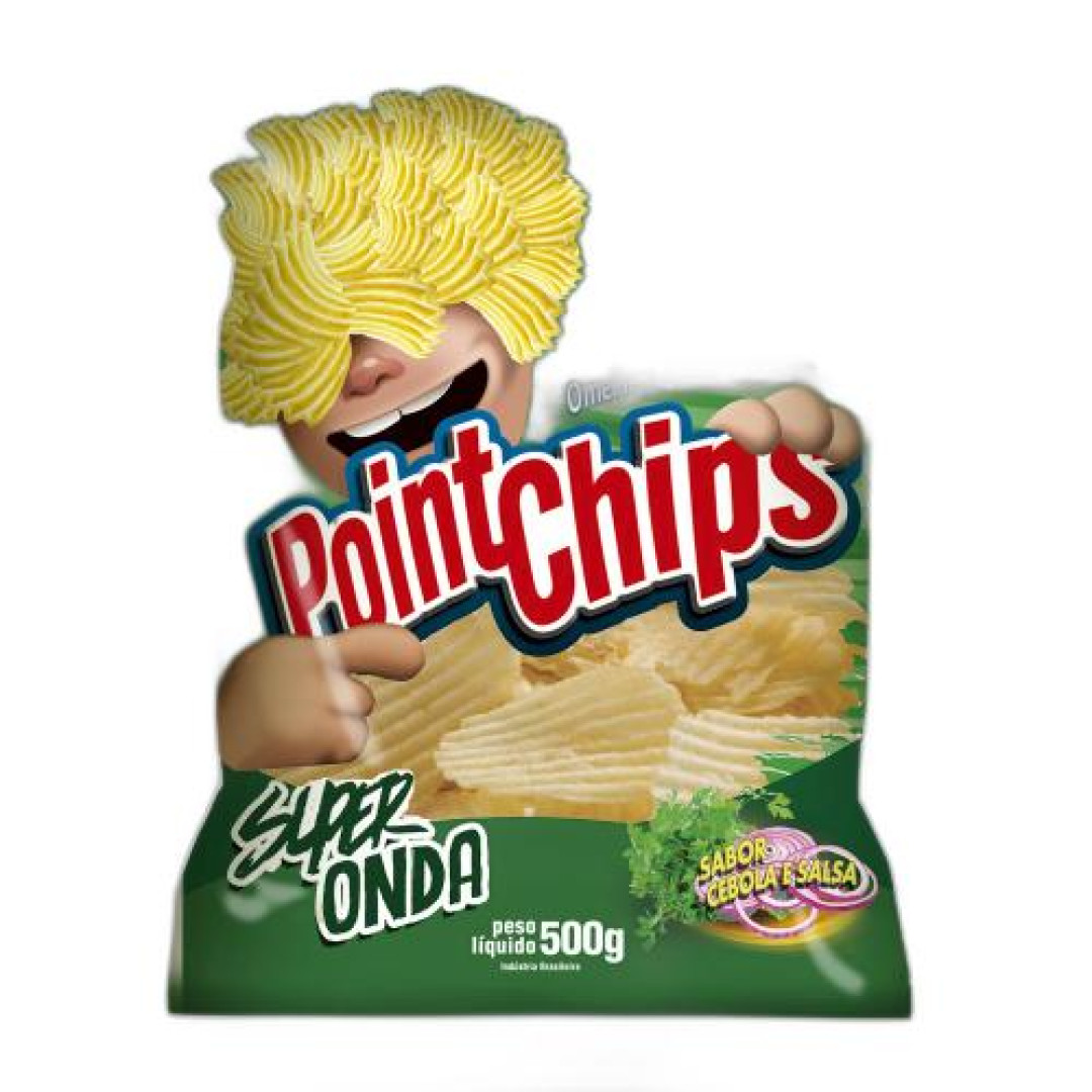Detalhes do produto Batata Chips Super Onda 500Gr Pointchips Cebola