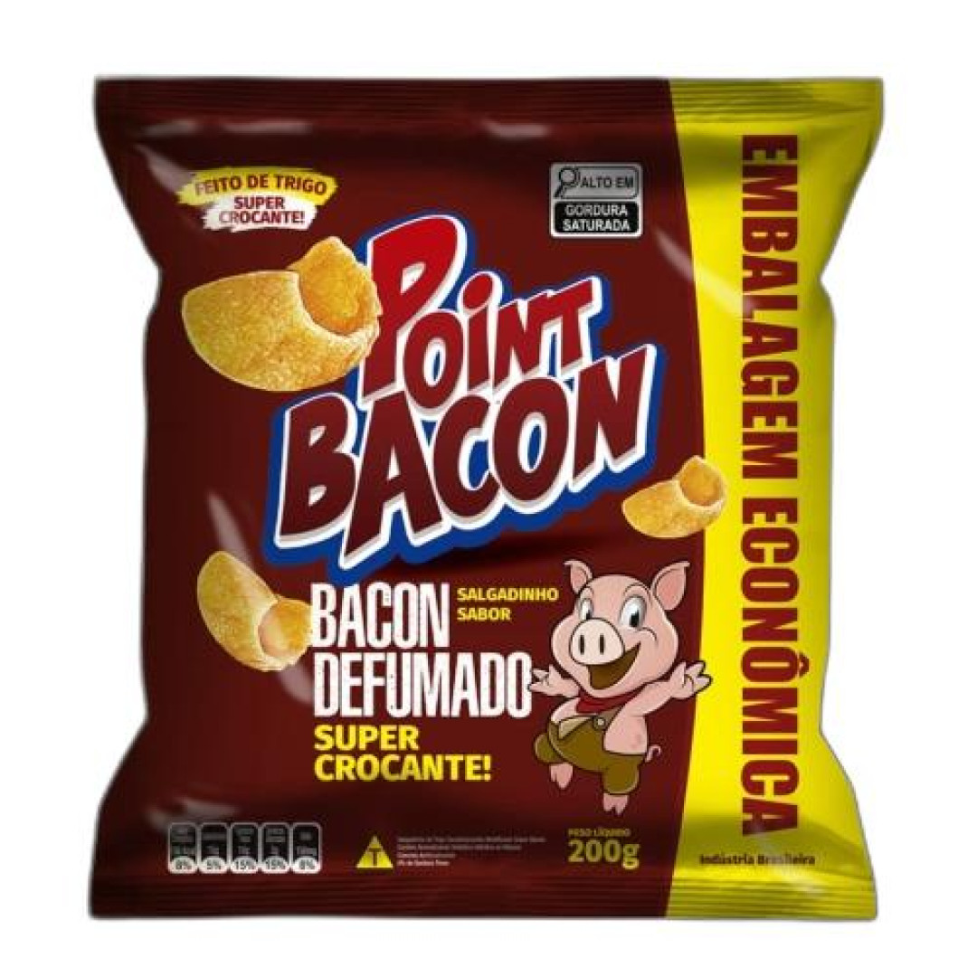 Detalhes do produto Salg 200Gr Pointchips Bacon