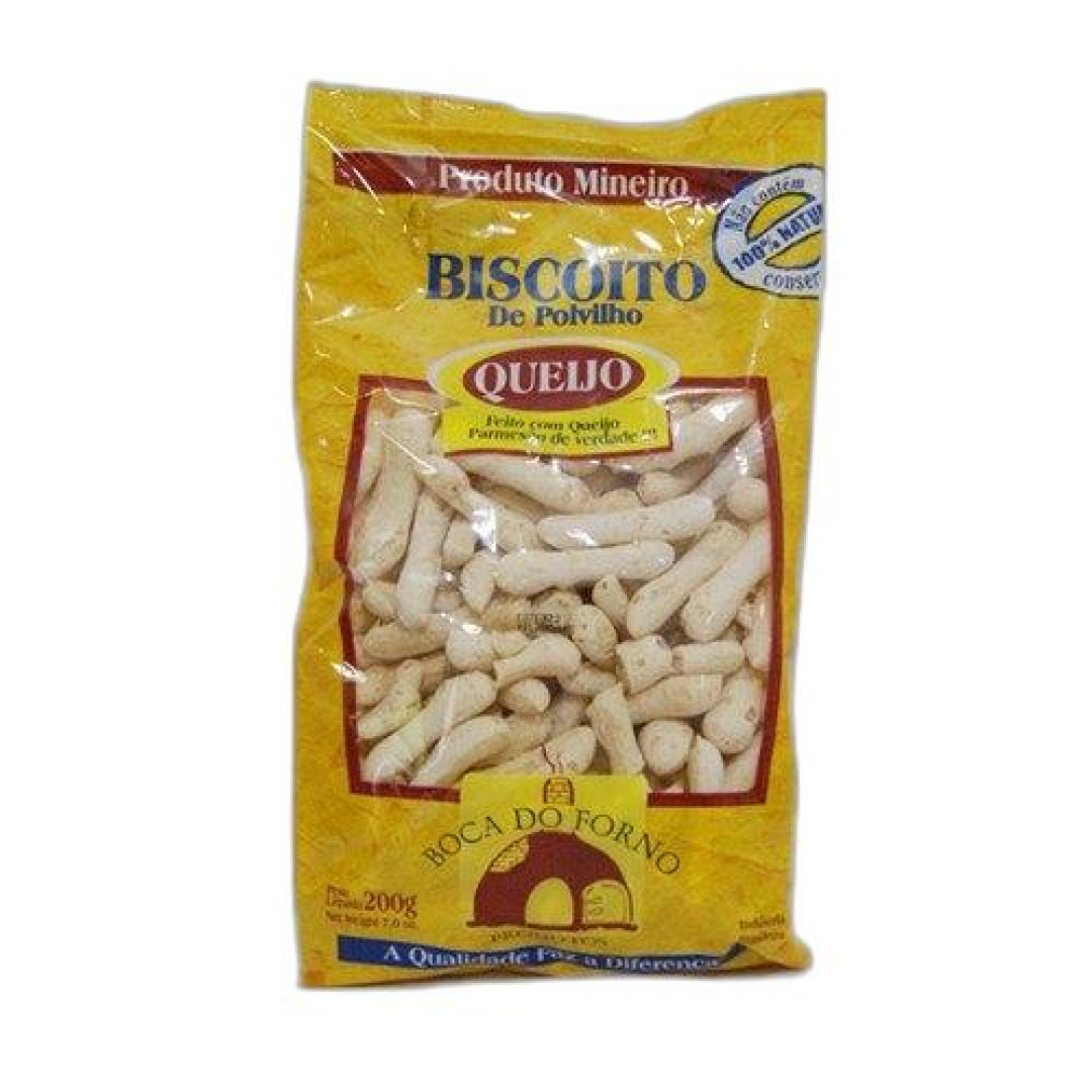 Detalhes do produto Bisc Polvilho 200Gr Boca Do Forno Queijo