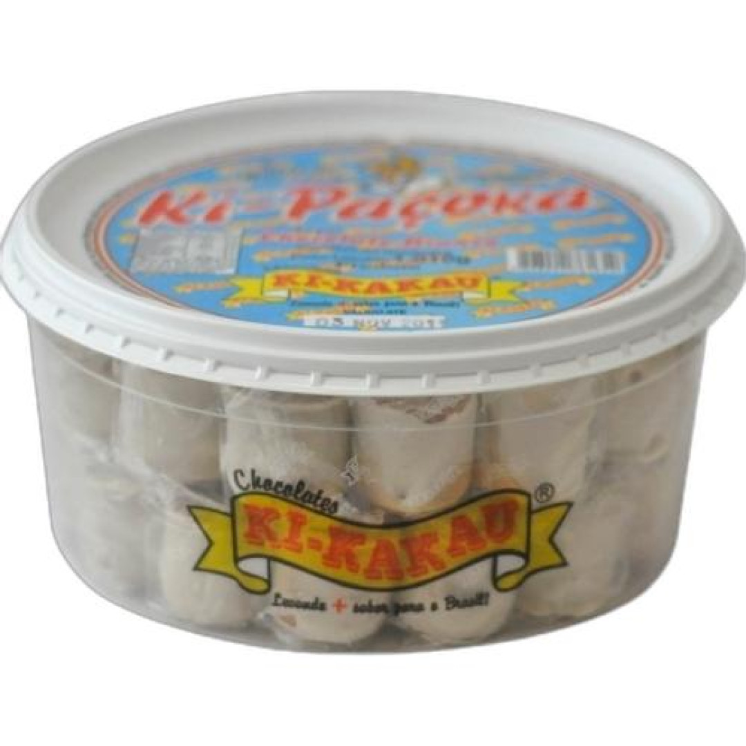 Detalhes do produto Pacoca Cob Rolha Embr 50X20,2Gr Ki Kakau Choc Bco