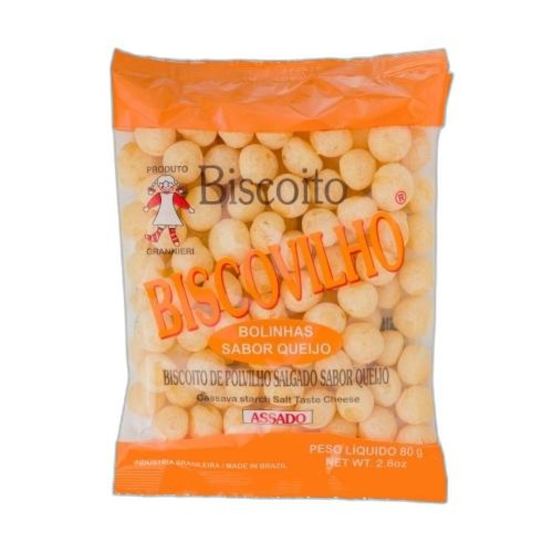 Detalhes do produto Bisc Polvilho Bola 80Gr Biscovilho Queijo