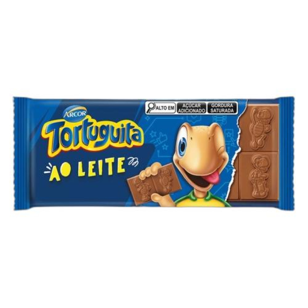 Detalhes do produto Choc Tortuguita Mais 80Gr Arcor Ao Leite