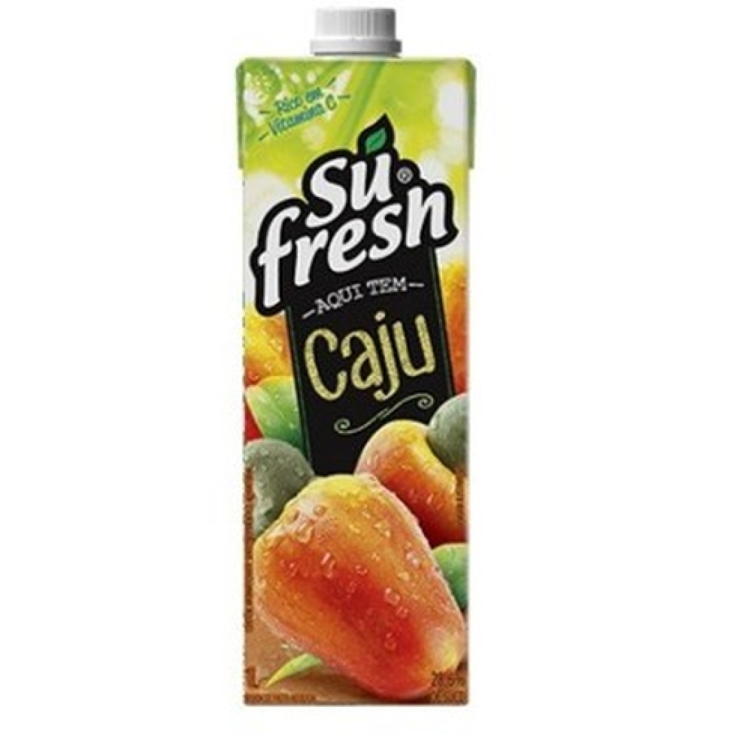 Detalhes do produto Suco 1Lt Sufresh Caju