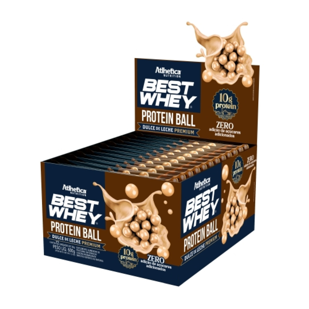 Detalhes do produto Supl Best Whey Protein Ball Sc 50G Athle Doce De Leite