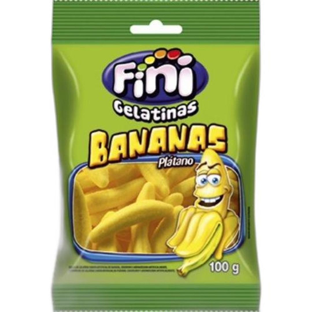 Detalhes do produto Bala Gelatina Banana 80Gr Fini Banana