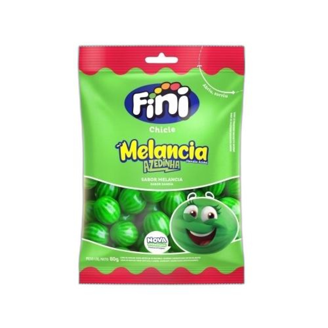 Detalhes do produto Chicle Fini Melancia 80Gr  Melancia Acida