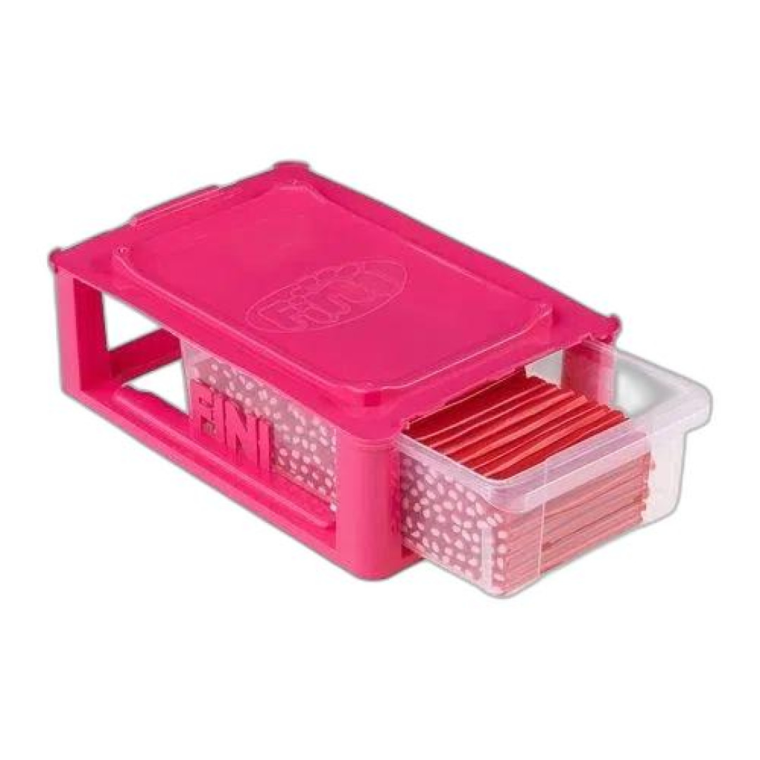 Detalhes do produto Bala Gel Tubes Box 1Kg Fini Morango