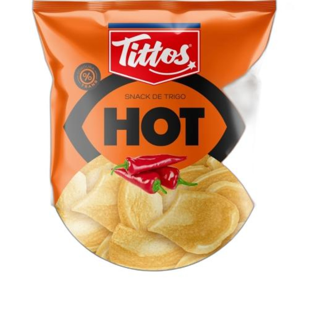 Detalhes do produto Salg Snack 70Gr Tittos Hot