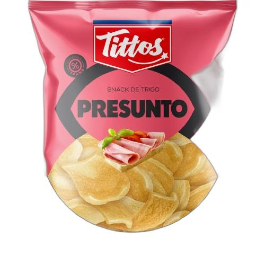 Detalhes do produto Salg Snack 70Gr Tittos Presunto