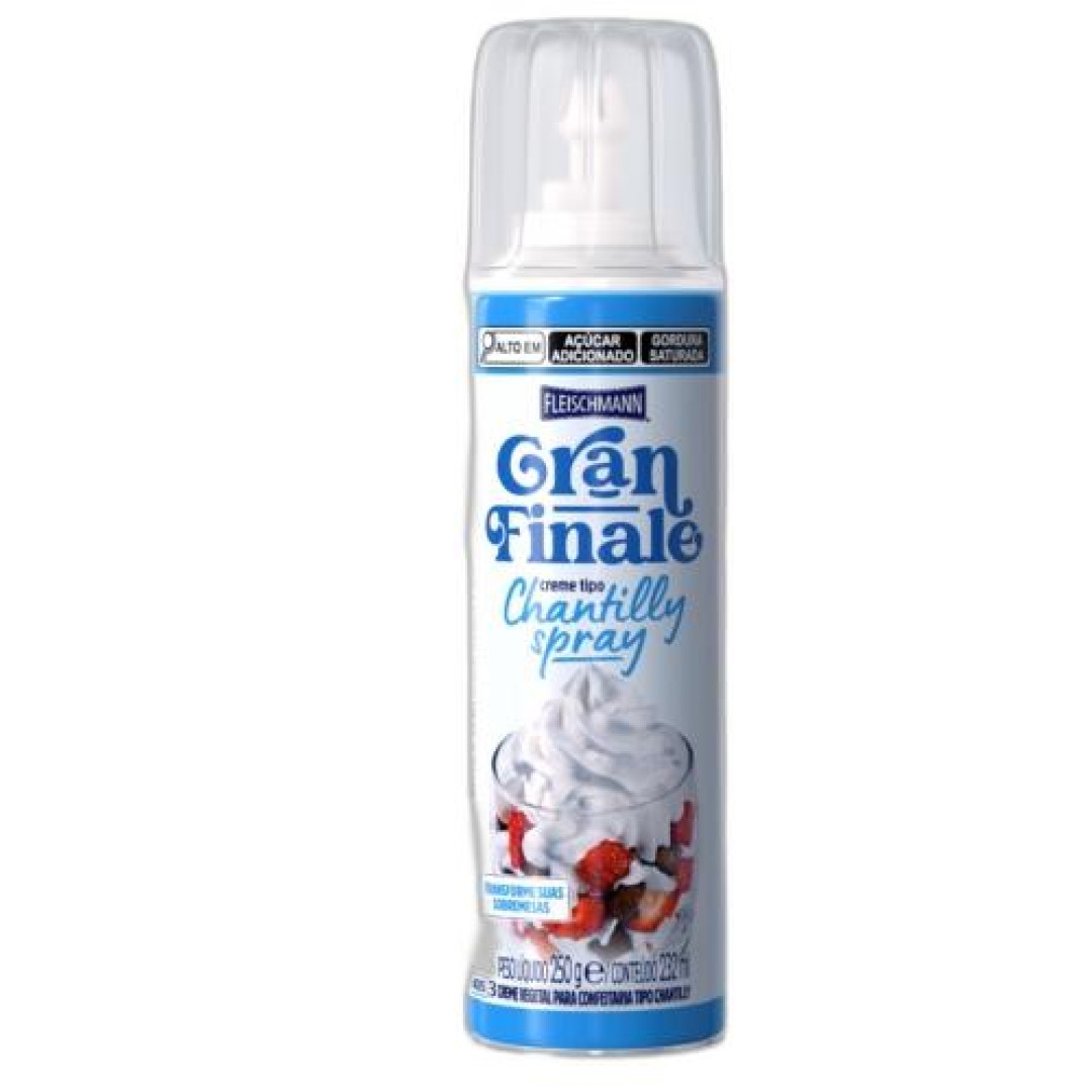 Detalhes do produto Chantilly Spray Gran Finale 250Gr Fleisc .