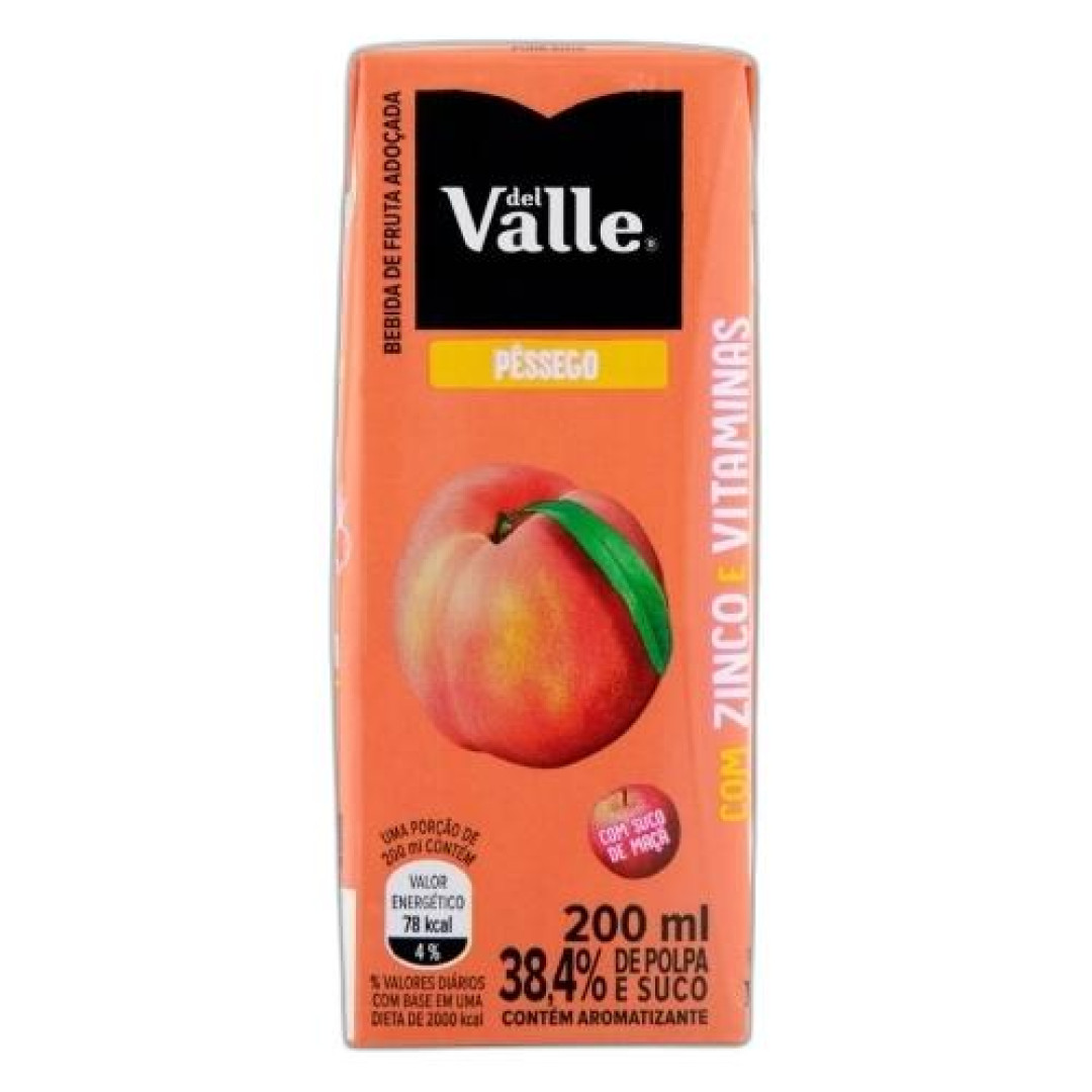 Detalhes do produto Suco Del Valle Tp 200Ml Coca Pessego