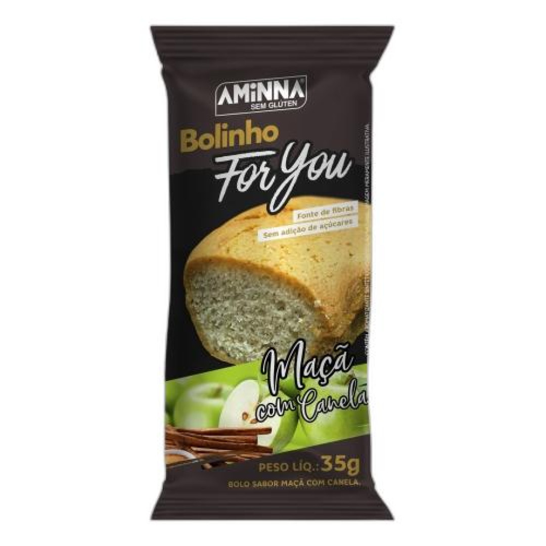 Detalhes do produto Bolinho For You 35Gr Aminna Maca.canela