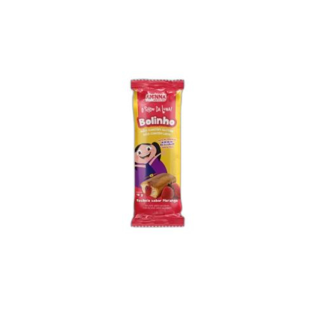 Detalhes do produto Bolinho Show Da Luna 40Gr Aminna Morango