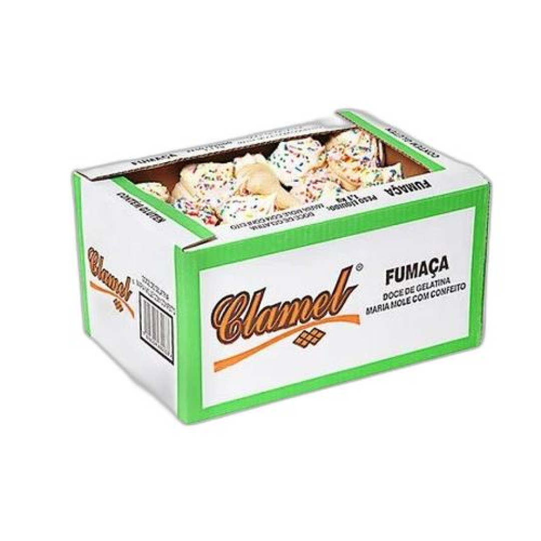 Detalhes do produto Doce Gel Fumaca Cx 50X20Gr Clamel .