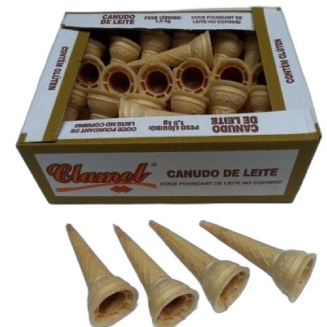 Detalhes do produto Canudo Leite Cx 50X30Gr Clamel .