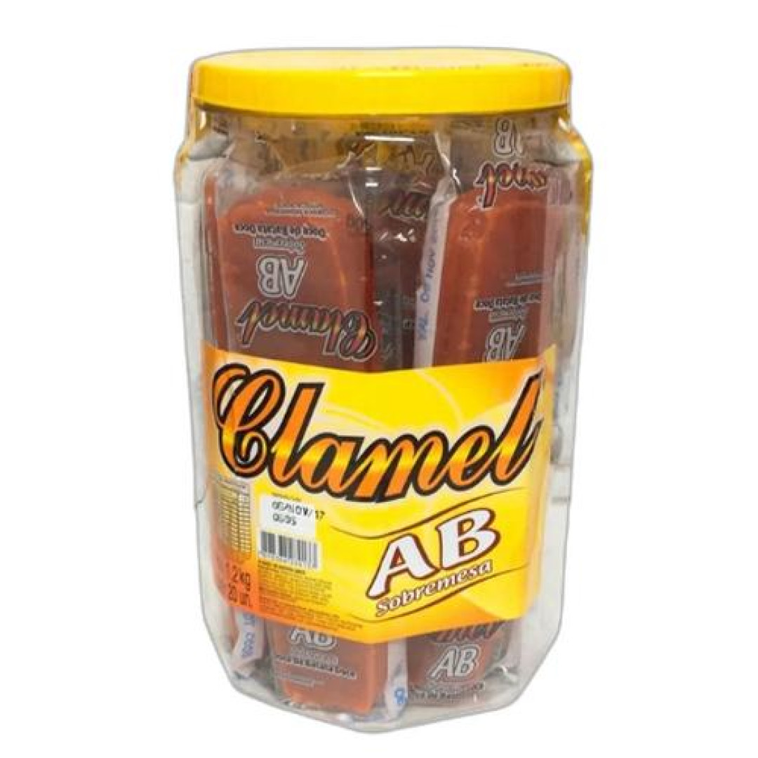 Detalhes do produto Doce Ab Embr Pt 20X60Gr Clamel .