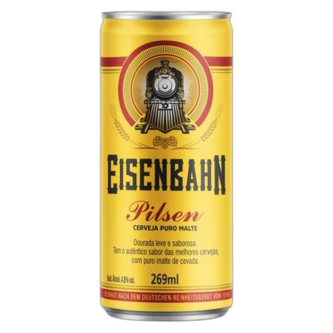 Detalhes do produto Cerveja Pilsen 269Ml Eisenbahn .