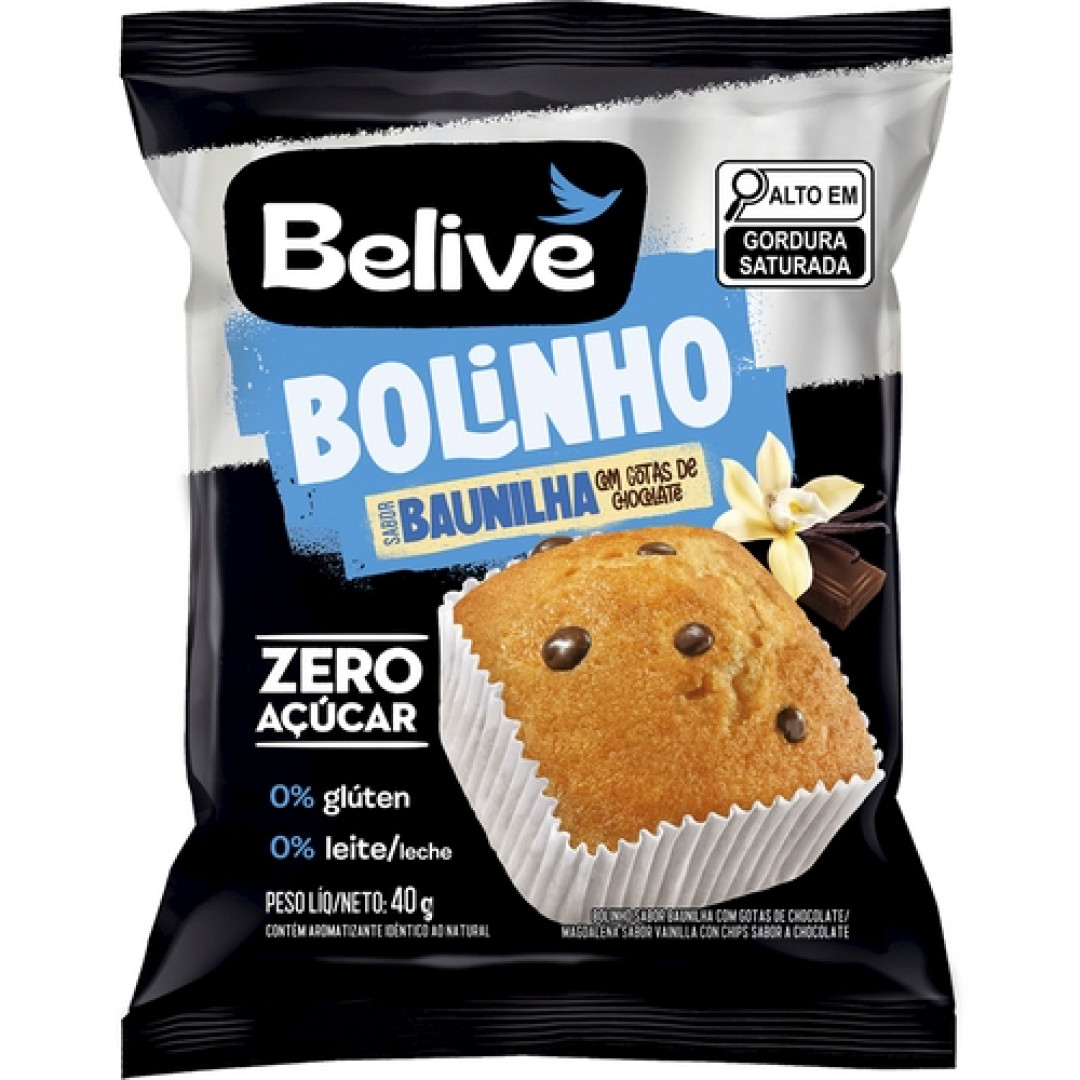 Detalhes do produto Bolinho Zero 40Gr Belive Baunilha