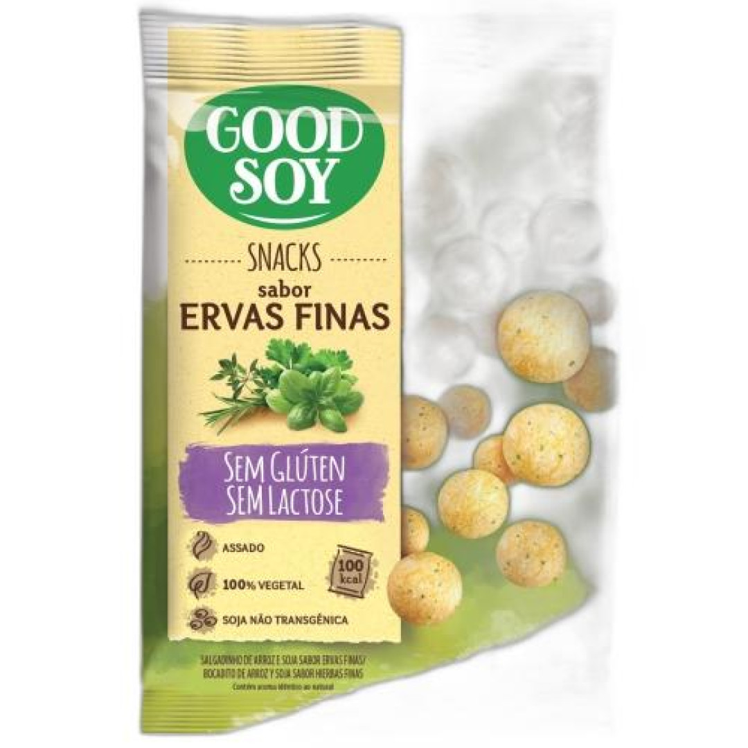 Detalhes do produto Salg Snack 25Gr Goodsoy  Ervas Finas