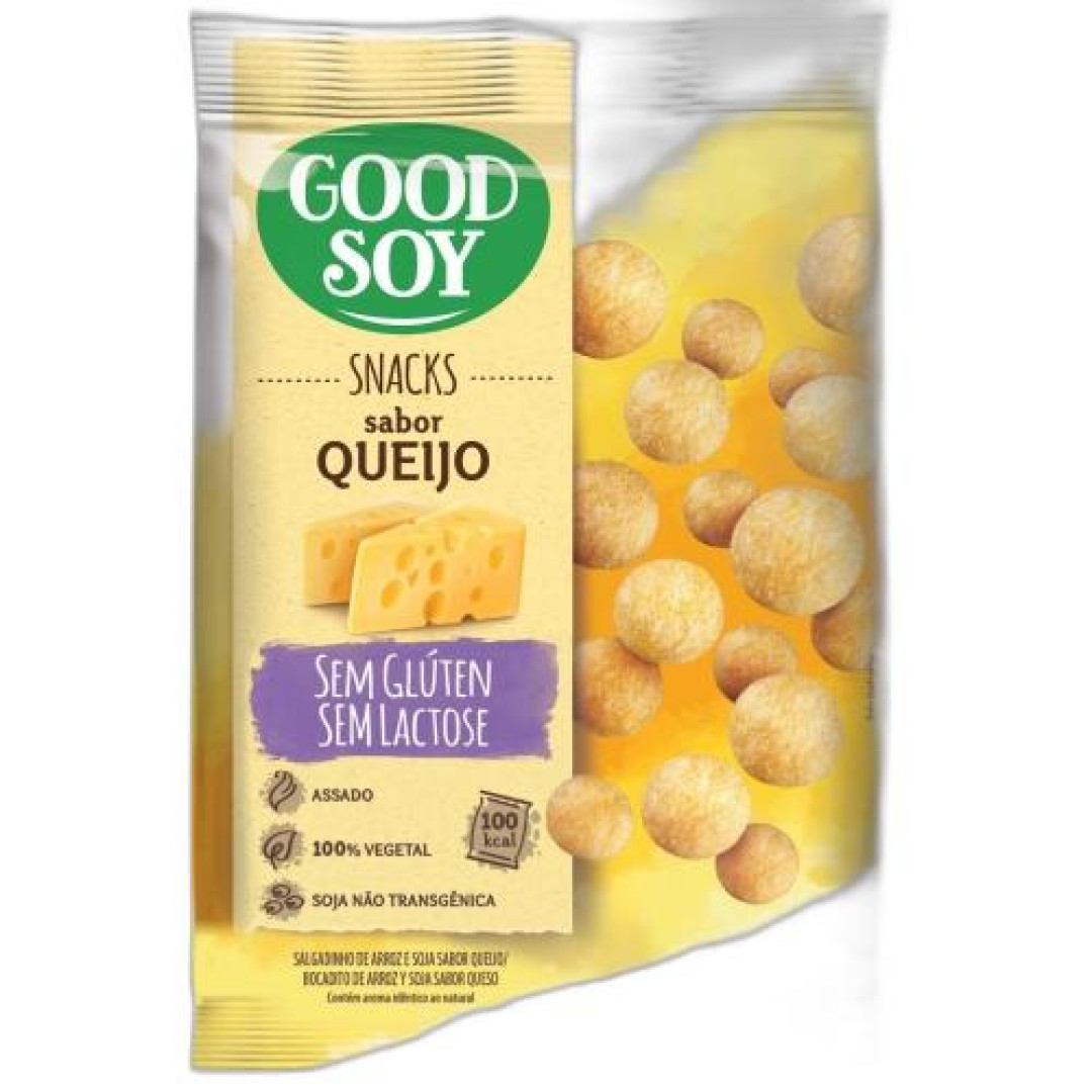 Detalhes do produto Salg Snack 25Gr Goodsoy  Queijo