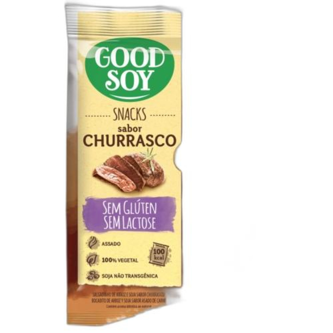 Detalhes do produto Salg Snack 25Gr Goodsoy  Churrasco